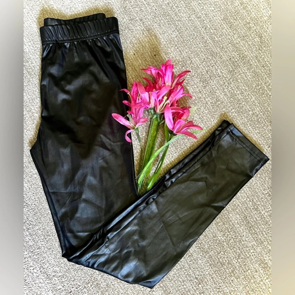 Faux Leather Legging Tight - S/M